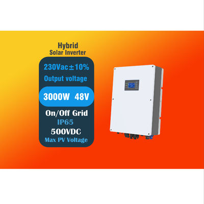 calidad  Single Phase 3KW On Off Grid Hybrid Solar Inverter fábrica