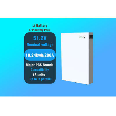 Batería de almacenamiento de energía de la serie 51.2V LiFePo4 de BPL con la instalación fácil
