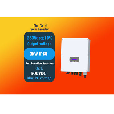 Inversor Solar Monofásico On Grid 3KW 230Vac IP65